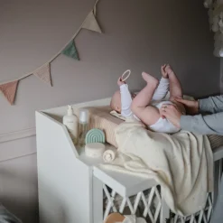 Anneaux De Dentition*mushie 3 Bracelets de Dentition de Perles vertes