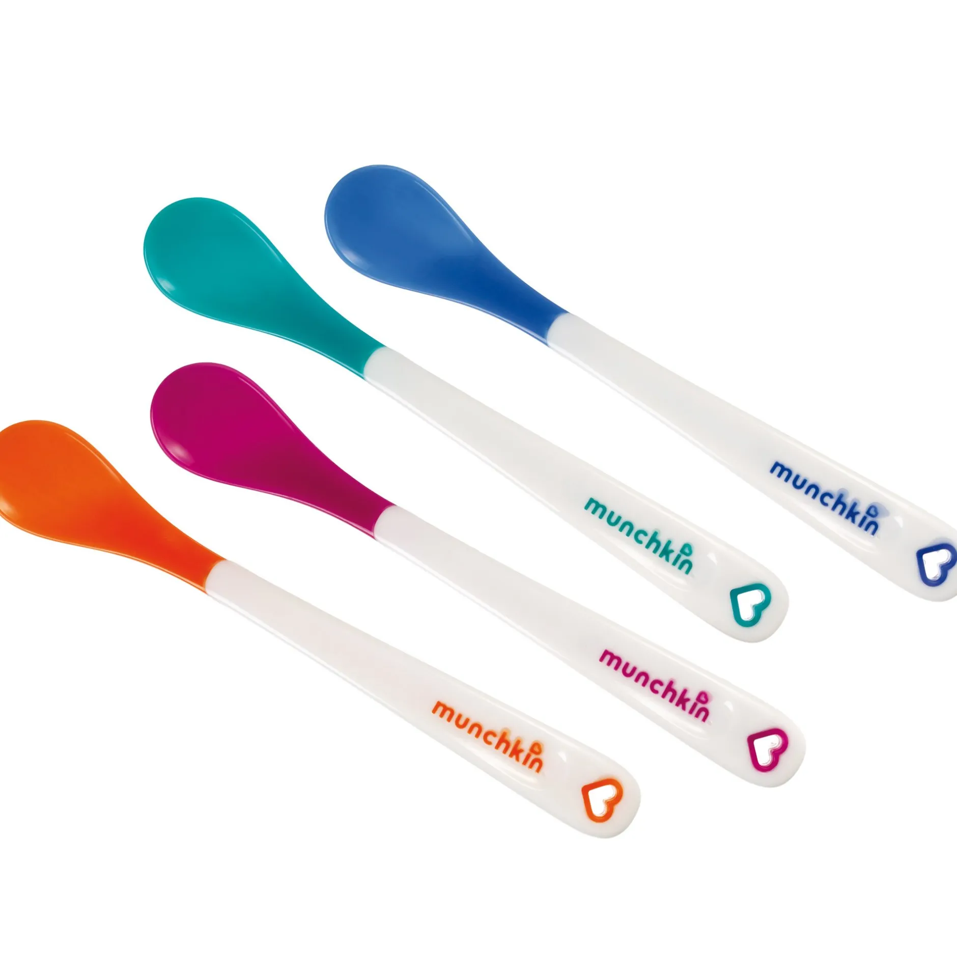 Couverts*Munchkin 4 cuillères thermosensibles de