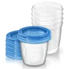 Pots*Philips AVENT 5 Pots de conservation 180ml avec couvercles de