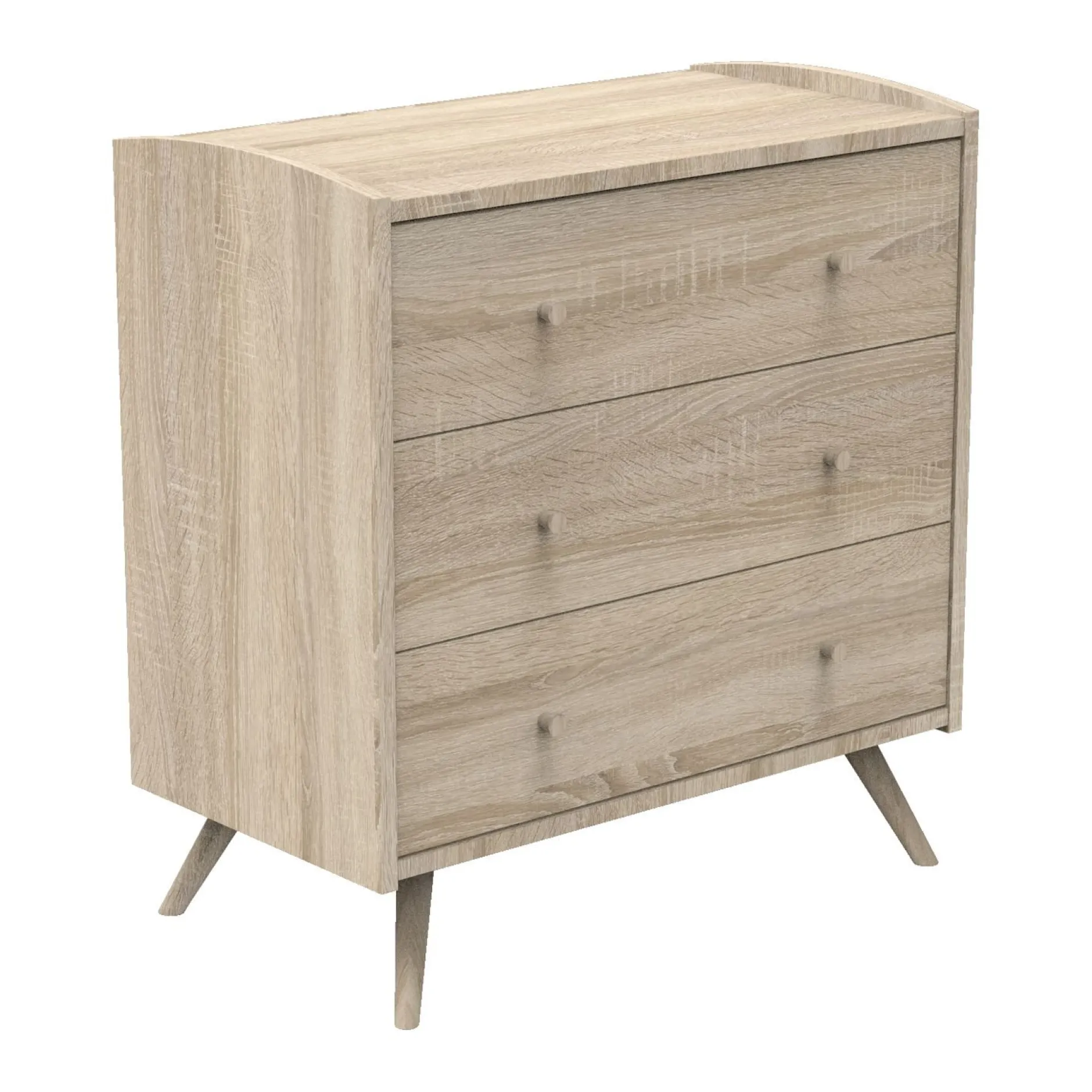 Commodes*Sauthon Baby's Sweet Home Access Commode 3 tiroirs de Bois