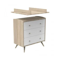 Plans À Langer|Plans*Sauthon Baby's Sweet Home Access Dispositif à langer de Bois blanc