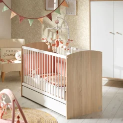 Tiroirs De Lit*Sauthon Baby's Sweet Home Access Tiroir de lit 60x120 de Bois blanc