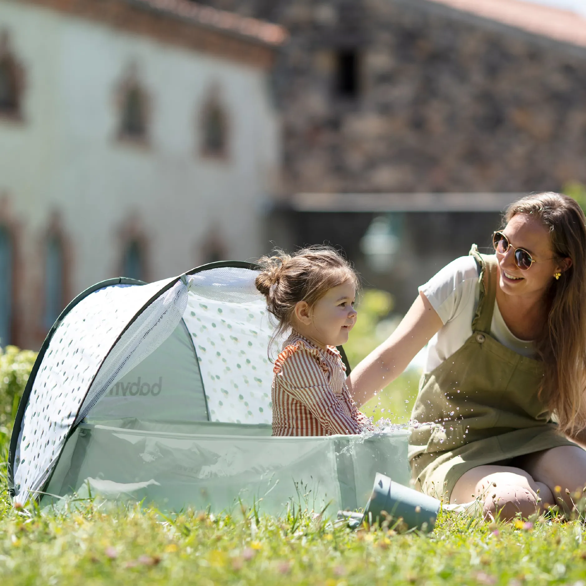 Tout Pour Vos Trajets|Autres Accessoires De Voyage*Babymoov Aire de Jeux & Piscine Aquani - Anti-UV de Provence