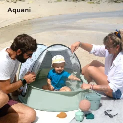 Tout Pour Vos Trajets|Autres Accessoires De Voyage*Babymoov Aire de Jeux & Piscine Aquani - Anti-UV de Provence
