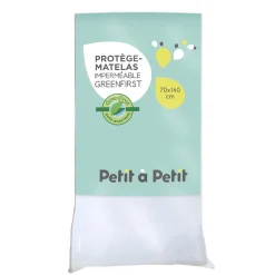 Alèses*Petit à petit Alèse greenfirst 70 x 140 cm de Blanc