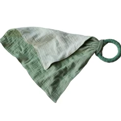 Anneaux De Dentition*Jollein Anneau de dentition doudou Mousseline de Green
