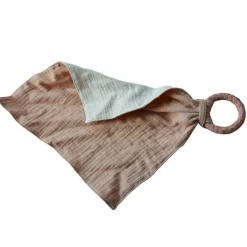 Anneaux De Dentition*Jollein Anneau de dentition doudou Mousseline de Rose