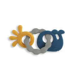 Anneaux De Dentition*Maïka Anneau de dentition en silicone de Baleine et pieuvre