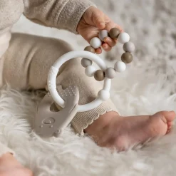 Anneaux De Dentition*Nattou Anneau de dentition ours en silicone de Argile