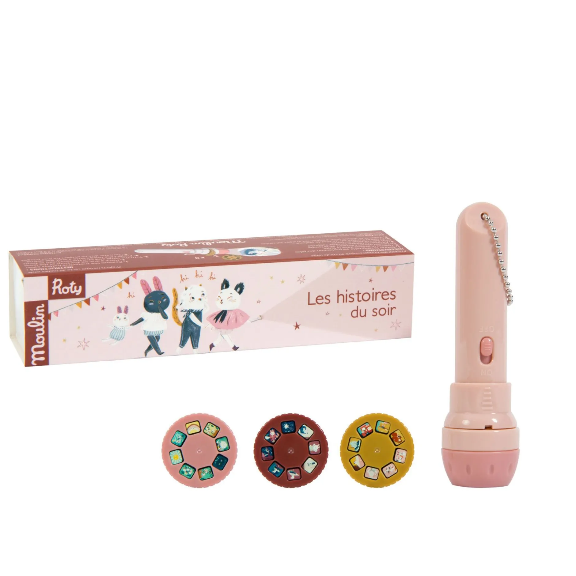 Livres|Autres Jouets D'Éveil*Moulin Roty Après la Pluie Lampe à Histoires de