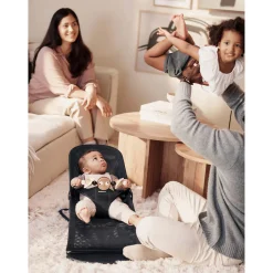 Arches*BabyBjörn Arche bois pour transat de Yeux espiègles Noir et Blanc