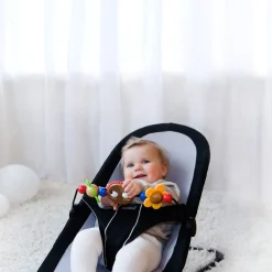 Arches*BabyBjörn Arche bois pour transat de Yeux espiègles Noir et Blanc