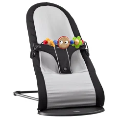 Arches*BabyBjörn Arche bois pour transat de Yeux espiègles Noir et Blanc