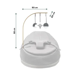 Arches*Babymoov Arche d'éveil en bois doomoo Seat'n Swing de