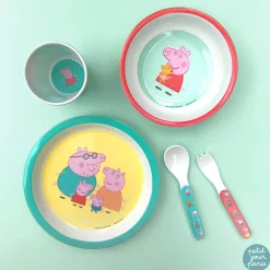 Assiettes*Petit Jour Paris Assiette bébé de Peppa Pig