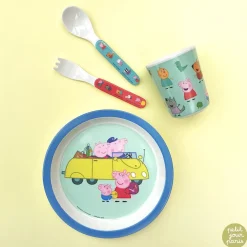 Assiettes*Petit Jour Paris Assiette bébé 18cm de Peppa Pig