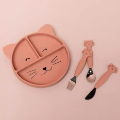 Assiettes*Trixie Assiette ventouse compartiments de Mrs. Chat