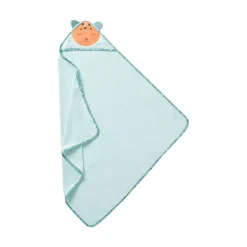 Sorties De Bain*Petit à petit Au cœur de la jungle Cape de bain en éponge 75 x 75 cm de Green Morning