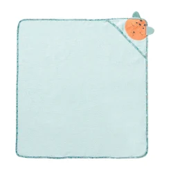 Sorties De Bain*Petit à petit Au cœur de la jungle Cape de bain en éponge 75 x 75 cm de Green Morning