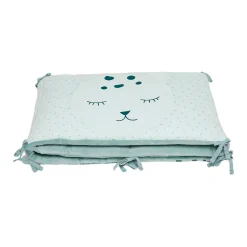 Tours De Lit*Petit à petit Au cœur de la jungle Tour de lit en velours de Eucalyptus