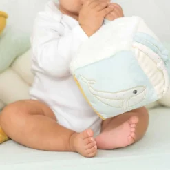 Jouets D'Activités*Trois Kilos Sept Au large de Nova Cube d'activités bébé de Baleine