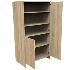 Armoires 2 Portes*Sauthon Baby's Sweet Home Azur Armoire de Chêne doré