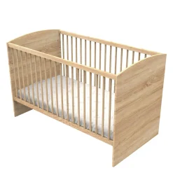 Lits 70X140 Évolutifs*Sauthon Baby's Sweet Home Azur Lit évolutif 70 x 140 cm de Chêne doré