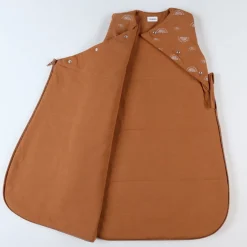 Gigoteuses & Nids D'Ange*Noukies Babou & Kendi Gigoteuse imprimé Soleil en Jersey 70 cm de Caramel