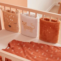 Tours De Lit*Noukies Babou & Kendi Protège barreaux pour lits et parcs de