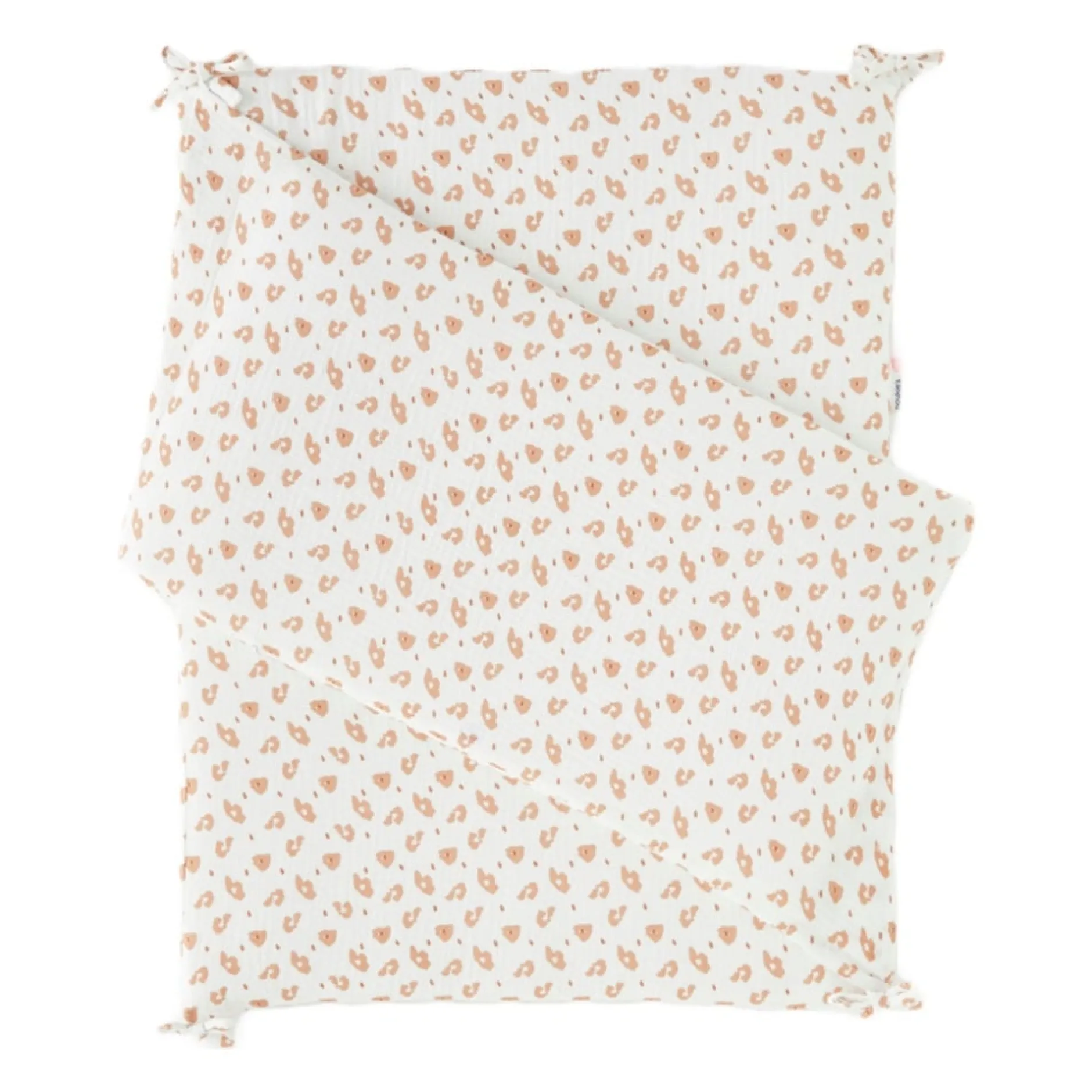 Tours De Lit*Noukies Babou & Tour de lit Léopard en Mousseline de Coton de Kendi