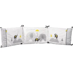 Tours De Lit*Sauthon Baby's Sweet Home Babyfan tour de lit de Gris