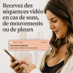 Babyphones*Owlet Babyphone Cam 2 de Blanc