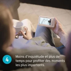 Babyphones*Angelcare Babyphone vidéo avec détectueur de mouvements de