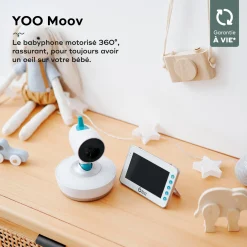 Babyphones*Babymoov Babyphone vidéo motorisé 360° YOO Moov de