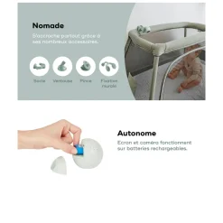 Babyphones*Babymoov Babyphone vidéo YOO Go+ HD de