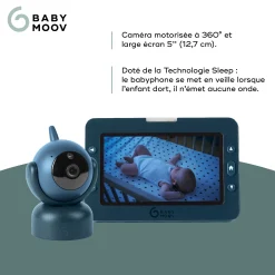 Babyphones*Babymoov Babyphone Vidéo-rotatif Yoo Master Plus de