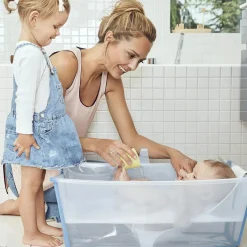 Fauteuils De Bain|Accessoires De Bain*Stokke® Baignoire Flexi Bath ™ + Transat de Bleu Océan