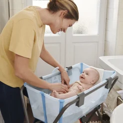 Fauteuils De Bain|Accessoires De Bain*Stokke® Baignoire Flexi Bath ™ + Transat de Bleu Océan
