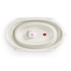 Baignoires*OK Baby Baignoire pliante Onda Slim de Blanc