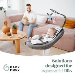 Balancelles*Babymoov Balancelle Swoon Motion 360° de Zinc
