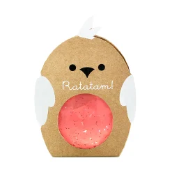Balles & Ballons*Ratatam Balle rebondissante facette oiseau de Rose