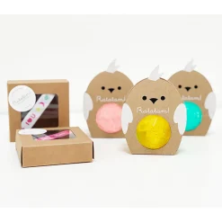 Balles & Ballons*Ratatam Balle rebondissante facette oiseau de Jaune