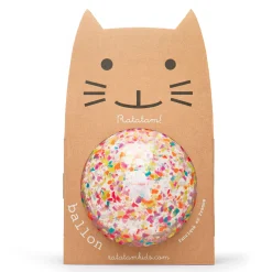 Balles & Ballons*Ratatam Ballon Confetti recyclé 22 cm de Multicolore