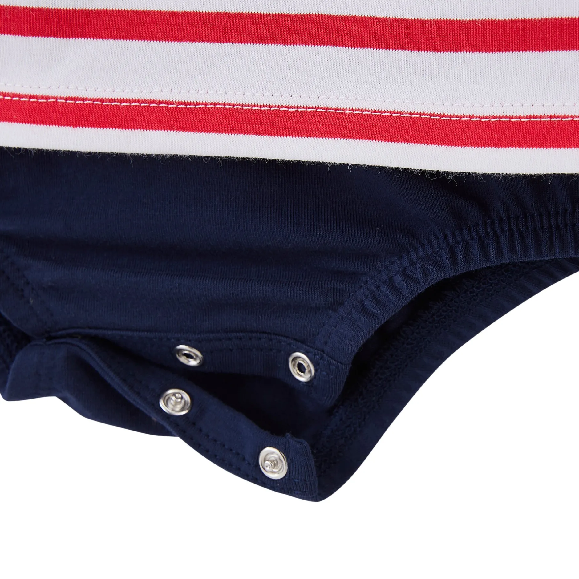 Combinaisons, Salopettes*P'tit bisou Barboteuse Blue Garden 1 mois de Rouge/Bleu