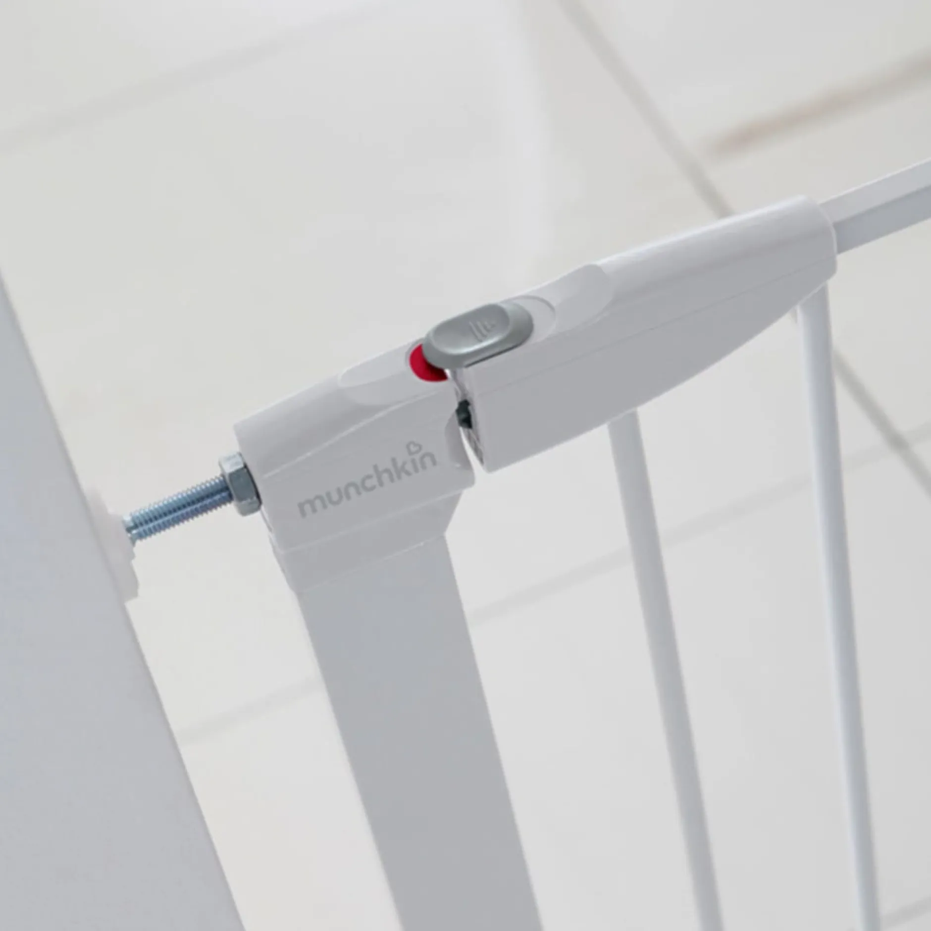 Barrières De Porte Et Escalier|Barrières De Porte*Munchkin Barrière de Sécurité Auto Close de Blanc