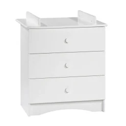 Meuble À Langer|Commodes*Sauthon Baby's Sweet Home Basic commode avec plan à langer intégré de Blanc