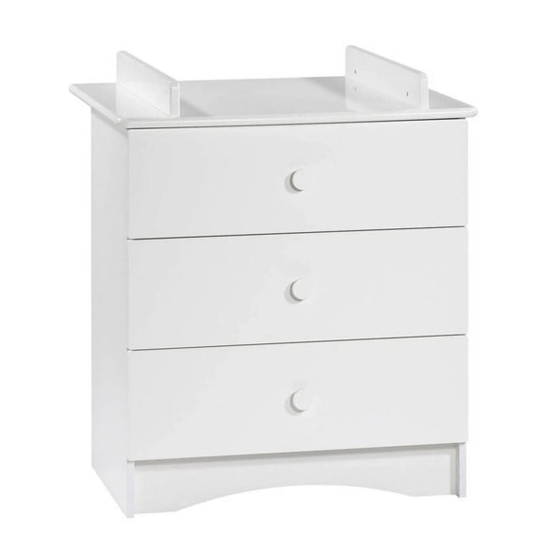 Meuble À Langer|Commodes*Sauthon Baby's Sweet Home Basic commode avec plan à langer intégré de Blanc