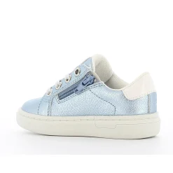 Chaussures Fille|Chaussettes, Collants, Chaussons*P'tit Bisou premiers pas Baskets basses cœurs brillants de Bleu