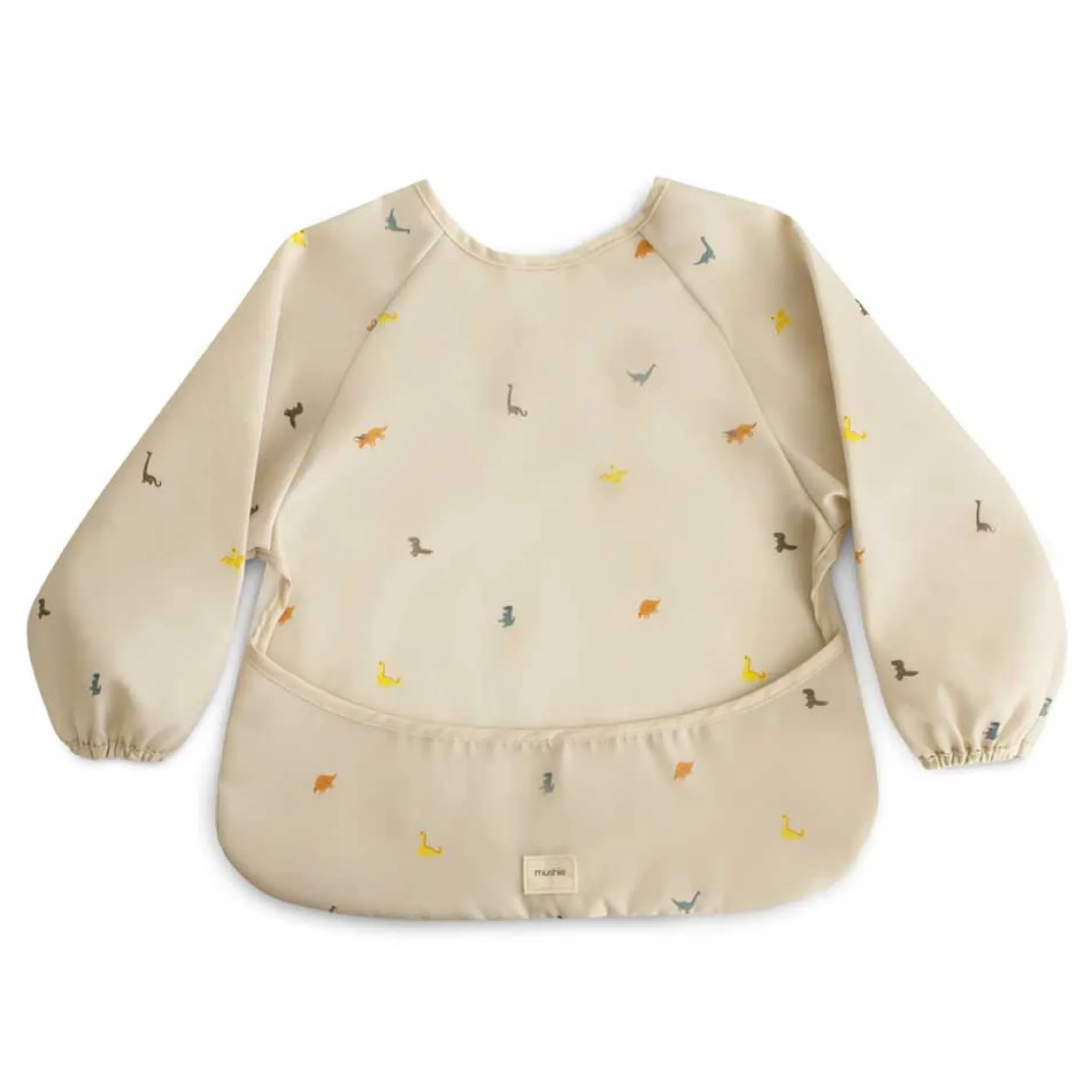 Bavoirs*mushie Bavoir à manches longues de Dinosaures