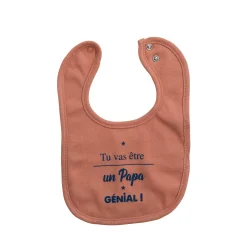 Bavoirs*Maïka Bavoir annonce de grossesse de Papa